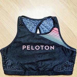 Peloton With Roller Girl Sports Bra Size Large